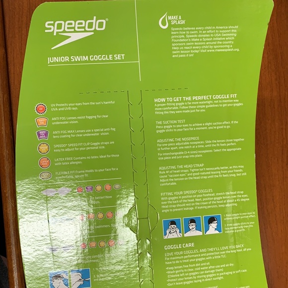 Speedo Junior Swim Google 3 pack Set #2 - Picture 4 of 6